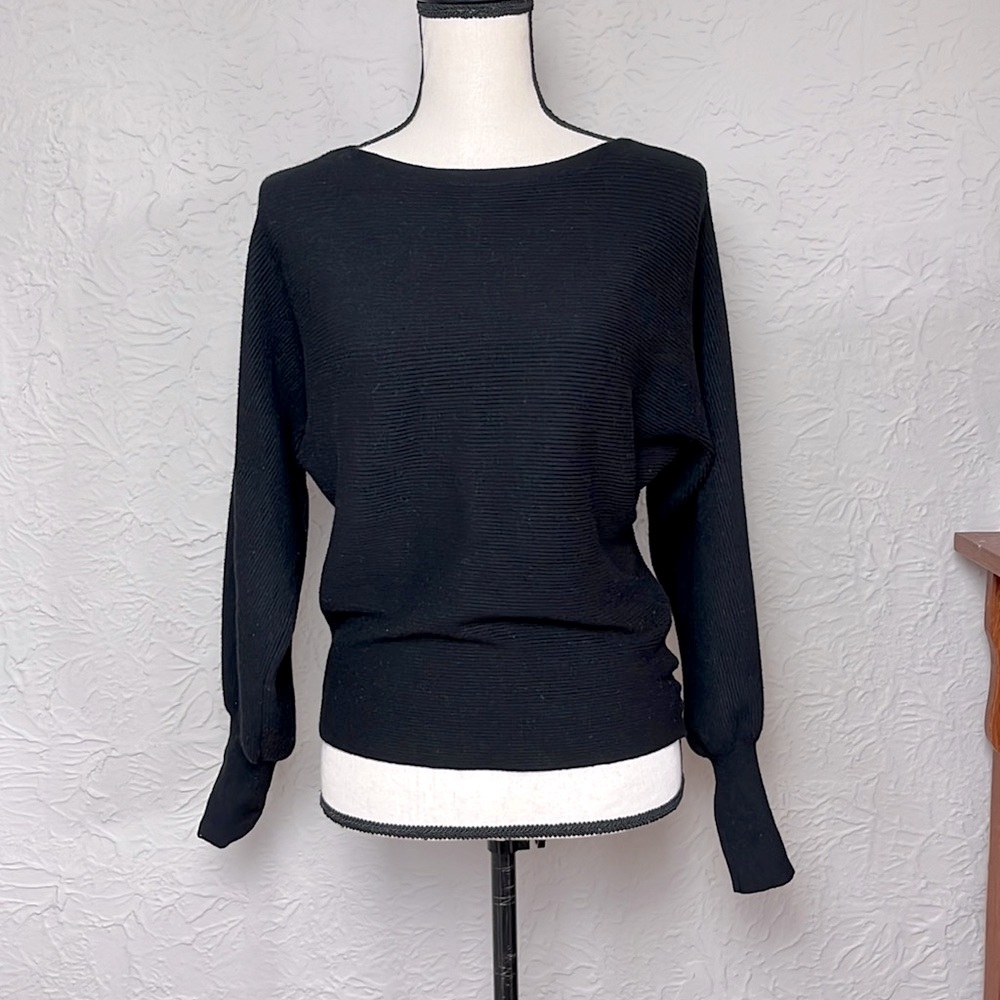 Staccato Dolman Cropped Sweater - Picture 1 of 8